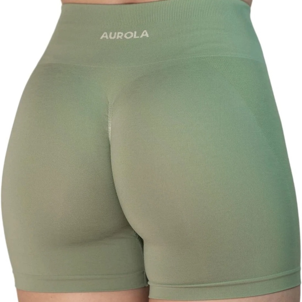 Aurola Sage Green Women's Bike Shorts